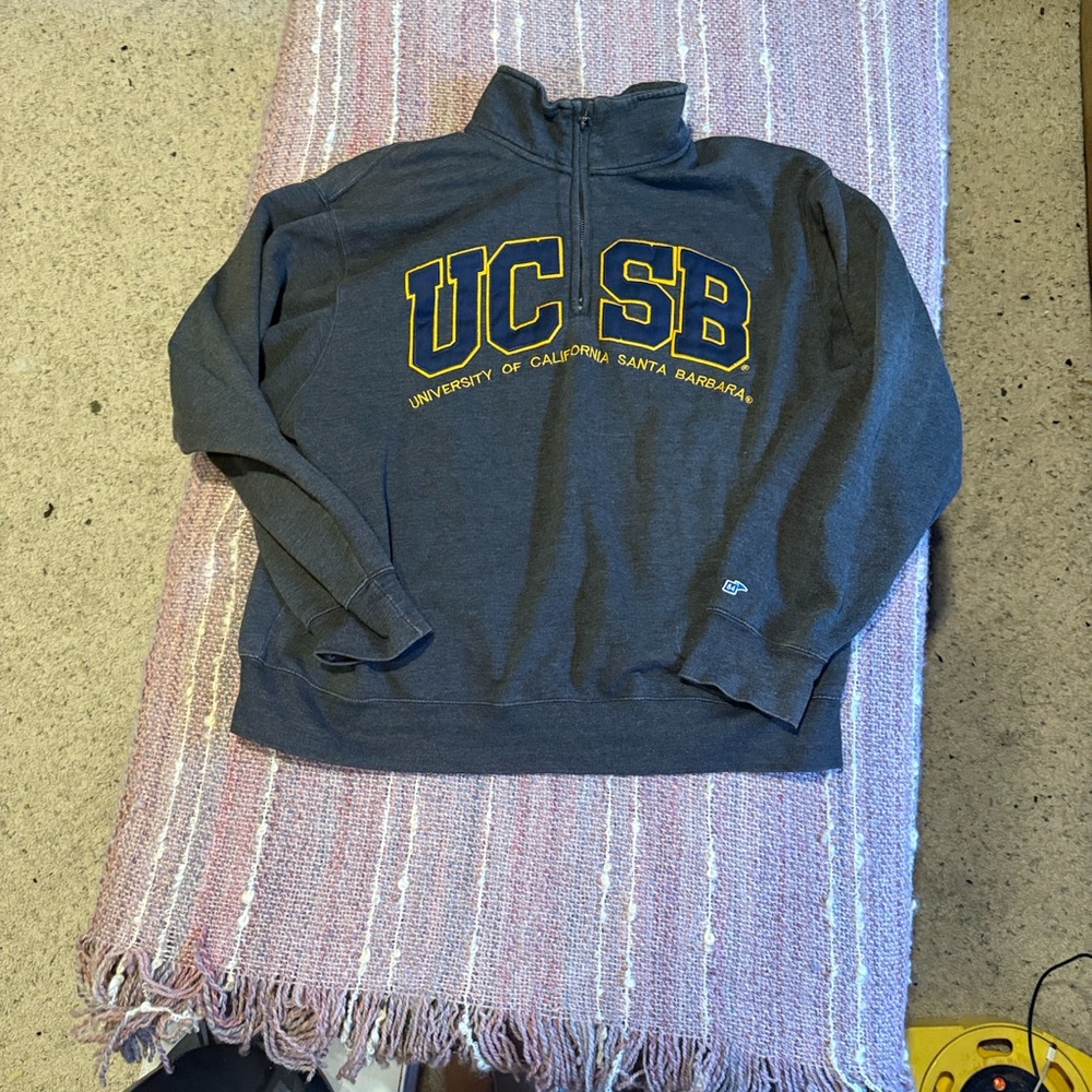 Blue 84 Charcoal Quarter-Zip Pullover